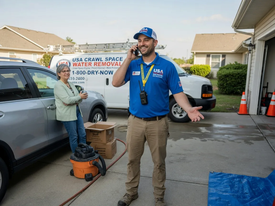 Crawl Space Water Removal Melvin, AL FAQs